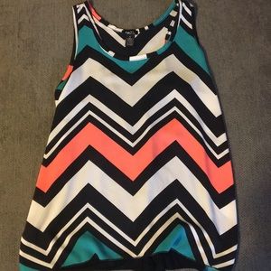 A super cute blouse tank top from Rue 21!